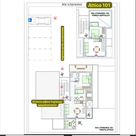 Conero Casa - Di Numana In Via Litoranea 101 Sul Mare Vista Con Parcheggio Esclusivo マルチェッリ