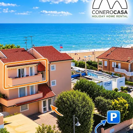 Conero Casa - Di Numana In Via Litoranea 101 Sul Mare Vista Con Parcheggio Esclusivo Appartement Marcelli