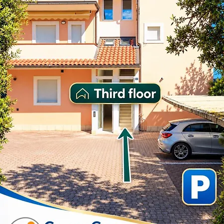 Appartement Conero Casa - Di Numana In Via Litoranea 101 Sul Mare Vista Con Parcheggio Esclusivo Marcelli