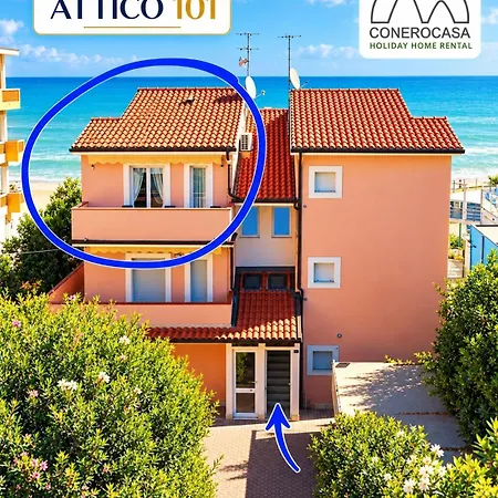 Conero Casa - Di Numana In Via Litoranea 101 Sul Mare Vista Con Parcheggio Esclusivo * Marcelli